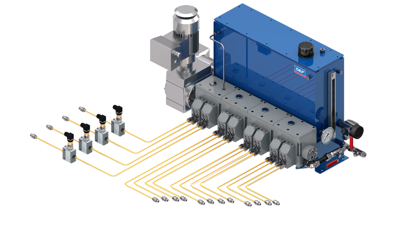 multi-line oil lubrication systems